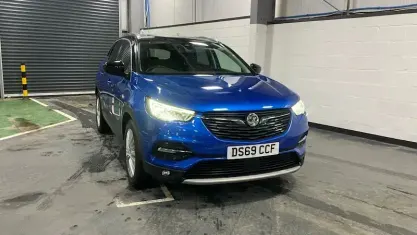 Used Vauxhall Grandland X Business Edition 131 HP (96 kW) 2020 Blue SUV