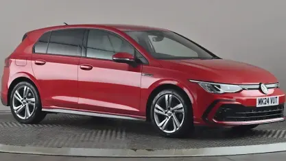 Used VW Golf VIII R-line 150 HP (110 kW) 2024 Red Hatchback