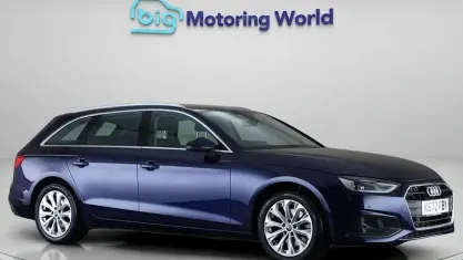 Used Audi A4 150 HP (110 kW) 2022 Blue Estate