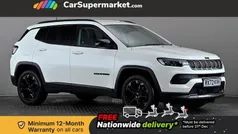 White Used 2022 Jeep Compass Night Eagle SUV | £15,897 (Fair price)