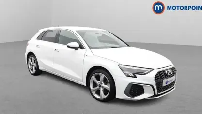 Used Audi A3 Sportback e-tron S-Line 204 HP (150 kW) 2023 White Hatchback
