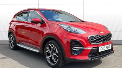 Used Kia Sportage GT-Line 136 HP (100 kW) 2019 Red SUV