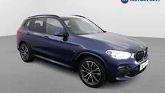 Blue Used 2021 BMW X3 M Sport SUV | £30,049 (Fair price)
