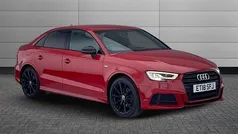 Misano red Used 2018 Audi A3 Black Edition Sedan | £13,890 (Good price)