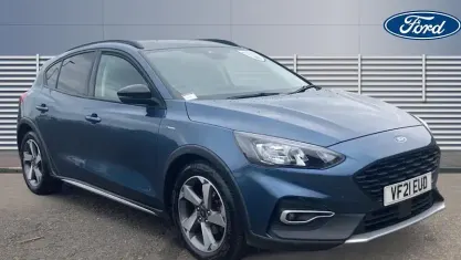 Used Ford Focus Active 125 HP (91 kW) 2021 Blue Hatchback