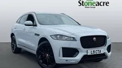 White Used 2019 Jaguar F-Pace Chequered Flag SUV | £25,195 (Fair price)