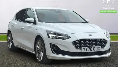 Used Ford Focus Vignale 125 HP (91 kW) 2020 White Hatchback