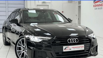 Begagnad Audi A6 Black Edition 204 HK (150 kW) 2021 Svart Sedan