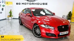 Red Used 2015 Jaguar XF R-Sport Sedan | £10,495 (A bit pricey)