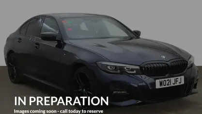 Used BMW 330e M Sport 292 HP (214 kW) 2021 Blue Sedan