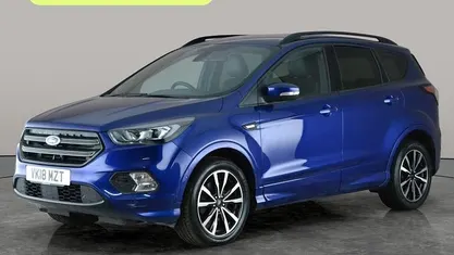 Used Ford Kuga ST-Line 150 HP (110 kW) 2018 Blue SUV