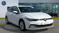 Pure white Used 2022 VW Golf VIII Life Hatchback | £16,210 (Good price)
