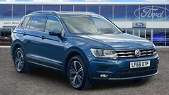 Blue Used 2018 VW Tiguan Allspace SE SUV | £19,995 (Fair price)