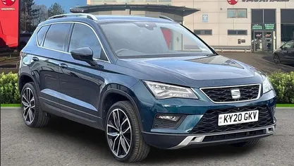 Used Seat Ateca XCELLENCE Lux 150 HP (110 kW) 2020 Blue SUV