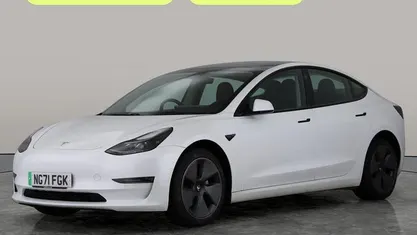 Used Tesla Model 3 Long Range AWD 366 kW (498 HP) 2022 White Sedan