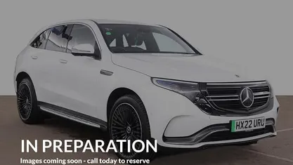 Used Mercedes EQC400 AMG Line Premium Plus 300 kW (408 HP) 2022 White SUV