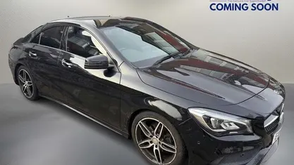 Black Used 2017 Mercedes CLA180 AMG line Sedan | £14,050 (Fair price)