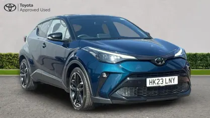 Used Toyota C-HR Sport 122 HP (89 kW) 2023 Midnight teal bitone SUV