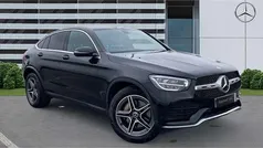 Black Used 2021 Mercedes GLC300e AMG line Coupe | £30,623 (Good price)