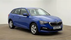 Energy blue Used 2022 Skoda Scala SE Hatchback | £13,795 (Fair price)