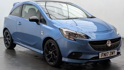 Blue Used 2017 Vauxhall Corsa Edition Hatchback | £6,050 (Fair price)