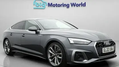 Used Audi A5 Sportback S-Line 204 HP (150 kW) 2022 Grey Hatchback