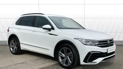 Used VW Tiguan R-line Edition 150 HP (110 kW) 2023 White SUV