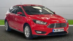 Red Used 2017 Ford Focus Zetec Hatchback | £9,499 (Good price)