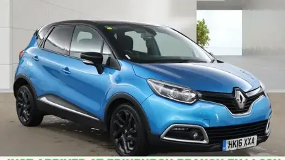 Used Renault Captur Dynamique 90 HP (66 kW) 2016 Blue/black SUV