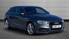 Grey Used 2017 Audi A3 S-Line Hatchback | £15,895 (Fair price)