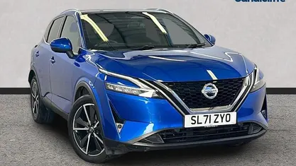 Używany Nissan Qashqai Tekna 158 KM (116 kW) 2022 Niebieski SUV