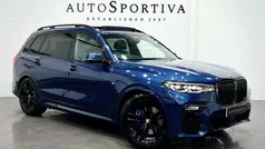 Blue Used 2020 BMW X7 M Sport SUV | £49,900 (Fair price)