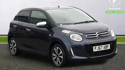 Used Citroën C1 Flair 68 HP (50 kW) 2017 Blue Hatchback