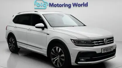 Used VW Tiguan Allspace R-line 150 HP (110 kW) 2019 White SUV