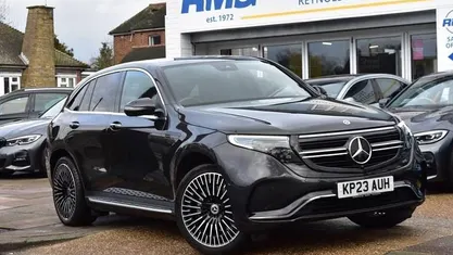 Grey Used 2023 Mercedes EQC400 AMG line SUV | £27,490 (Fair price)