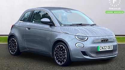 Używany Fiat 500e La Prima 86 kW (118 KM) 2022 Szary Kabriolet