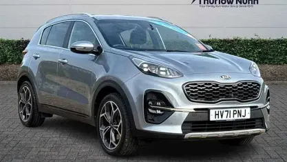 Used Kia Sportage GT-Line 136 HP (100 kW) 2021 Silver SUV