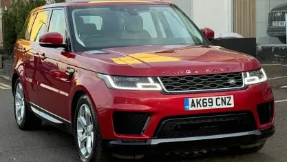 Used Land Rover Range Rover Sport HSE 306 HP (225 kW) 2019 Red SUV