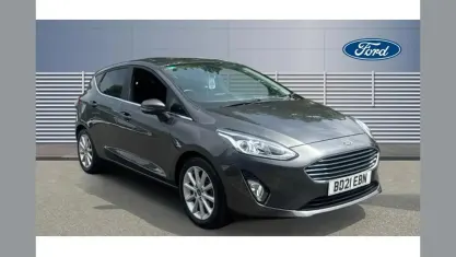 Used Ford Fiesta Titanium 95 HP (69 kW) 2021 Grey Hatchback