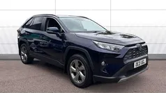Blue Used 2021 Toyota RAV4 Hybrid Design SUV | £24,611 (Fair price)