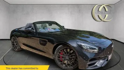 Used Mercedes AMG GT AMG 530 HP (389 kW) 2020 Black Cabriolet