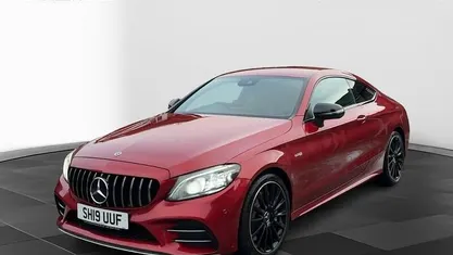 Used Mercedes C43 AMG AMG 390 HP (286 kW) 2019 Red Coupe
