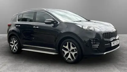 Used Kia Sportage GT-Line 141 HP (103 kW) 2017 Black SUV