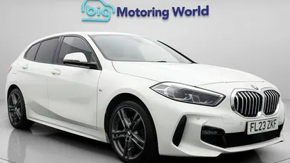 Used BMW 118 M Sport 136 HP (100 kW) 2023 White Hatchback
