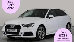 White Used 2019 Audi A3 Sportback S-Line Hatchback | £13,977 (Good price)
