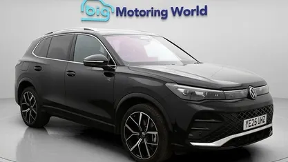 Black Used 2025 VW Tiguan R-line SUV | £35,400 (Fair price)