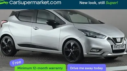 Używany Nissan Micra 92 KM (67 kW) 2022 Srebrny Hatchback