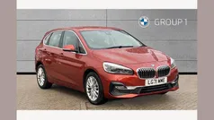 Sunset orange metallic paint Used 2021 BMW 218 Luxury Line Estate | £19,495 (Fair price)