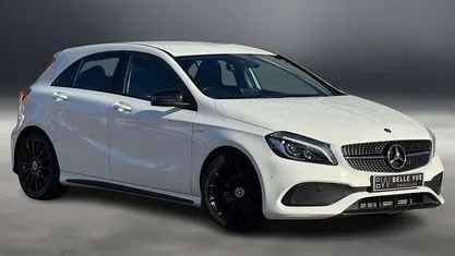 Used Mercedes A200 136 HP (100 kW) 2018 White Hatchback