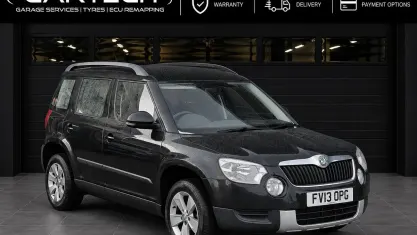 Used Skoda Yeti 110 HP (80 kW) 2013 Black SUV